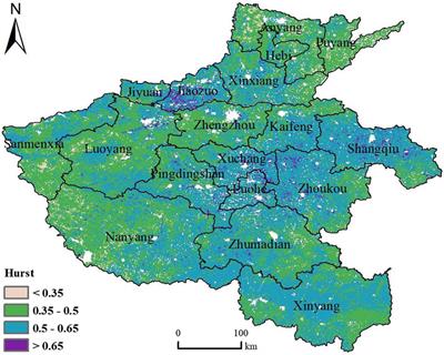 Spatiotemporal evolution and driving factors of vegetation net ecosystem productivity in Henan Province over the past 20 years